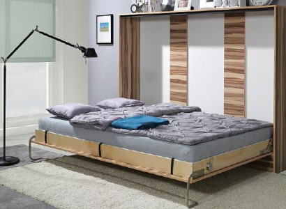 Bett Schrankbett Bettschrank Schrank Betten Kommoden Ausklappbares Bett Neu